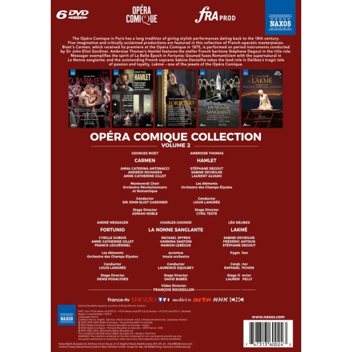 Opéra Comique Collection Vol. 2 (DVD) - slide-1