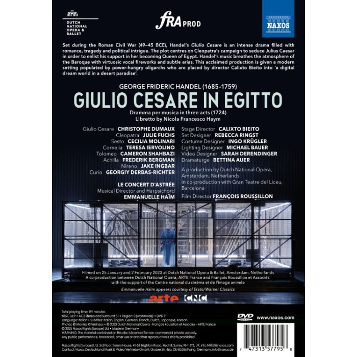 Handel: Giulio Cesare in Egitto (DVD) - slide-1