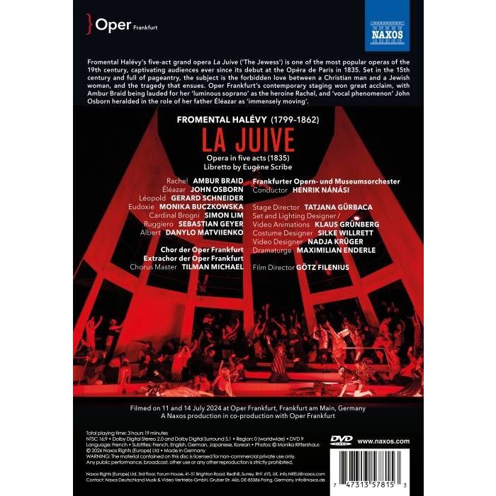 Halévy: La Juive (DVD) - slide-1