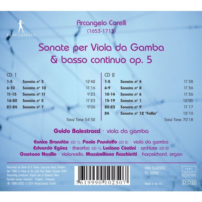 Corelli: Viola da gamba sonatas op. 5 - slide-1