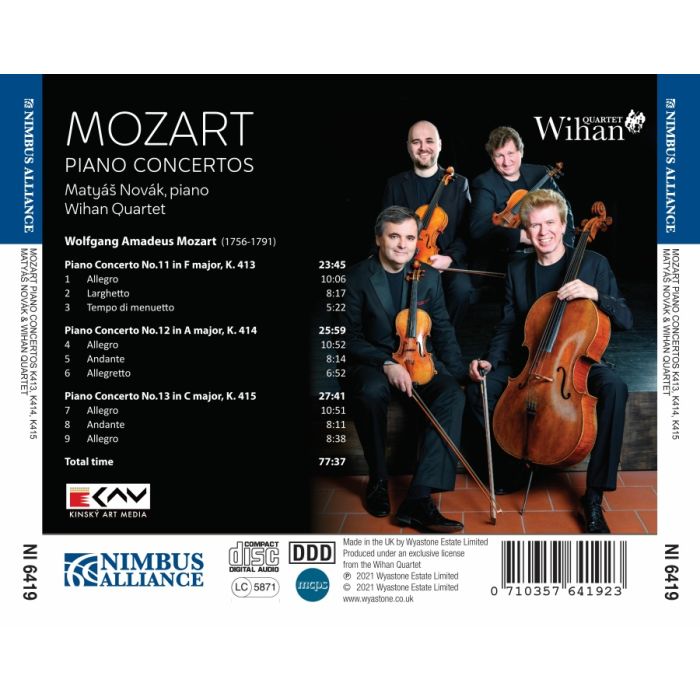 Mozart: Piano Concertos Nos. 11, 12 & 13 - slide-1
