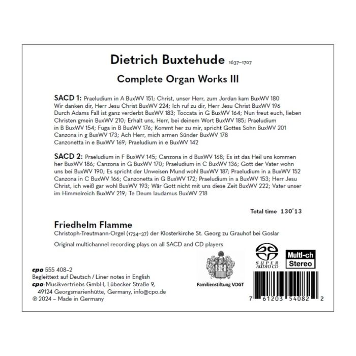 Buxtehude: Complete Organ Works Vol. III - slide-3