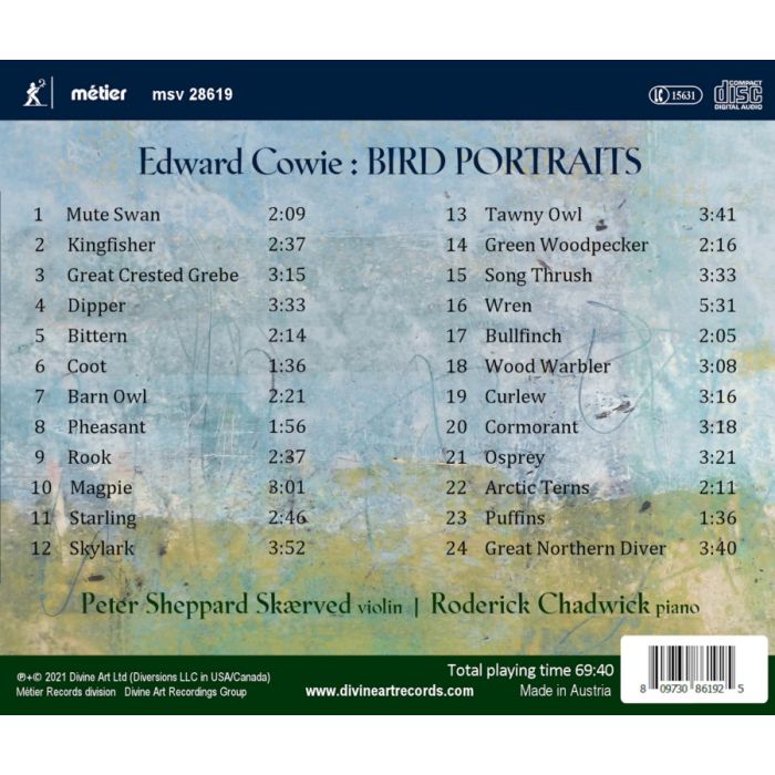 Cowie: Bird Portraits - slide-1