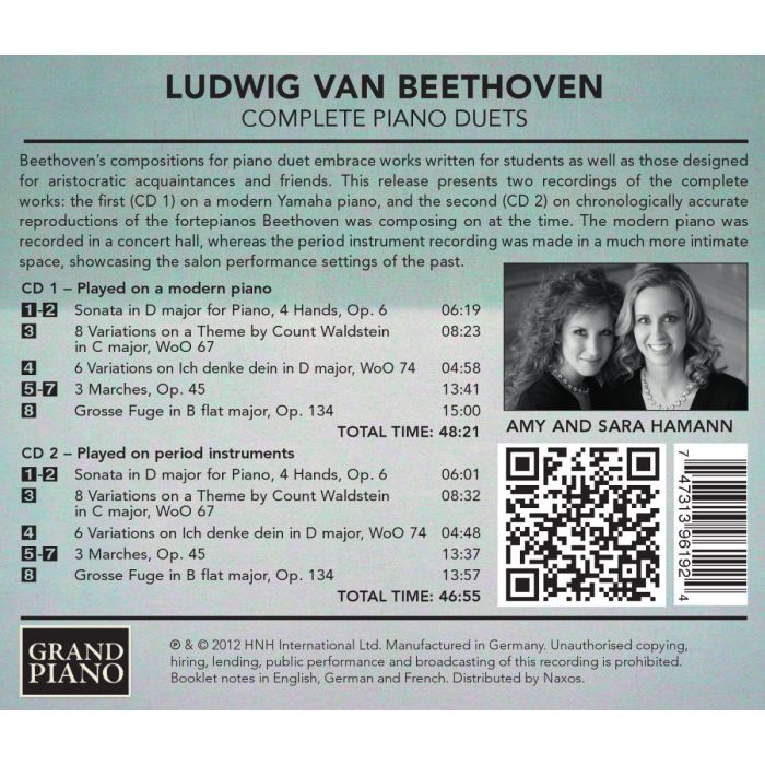 Beethoven: Complete Piano Duets - slide-1