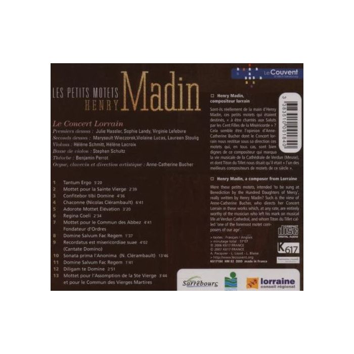 Madin: Petits motets - slide-1