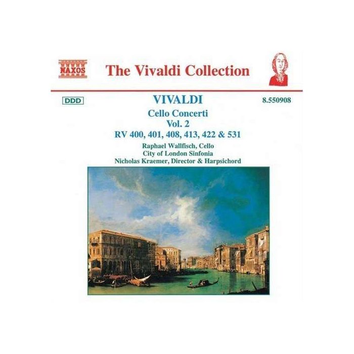 VIVALDI: Cello Concertos Vol. 2