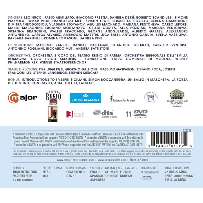 Tutto Verdi - The Operas Vol. 3: I vespri siciliani, Simon Boccanegra, Un ballo in maschera, La forza del destino, Don Carlo, Aida, Otello, Falstaff - slide-1