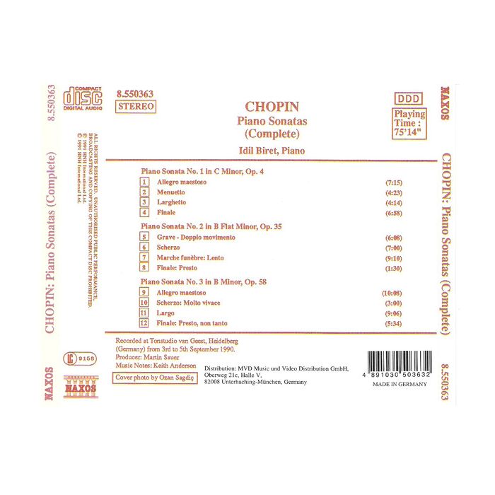 Chopin: Piano Sonatas - slide-1