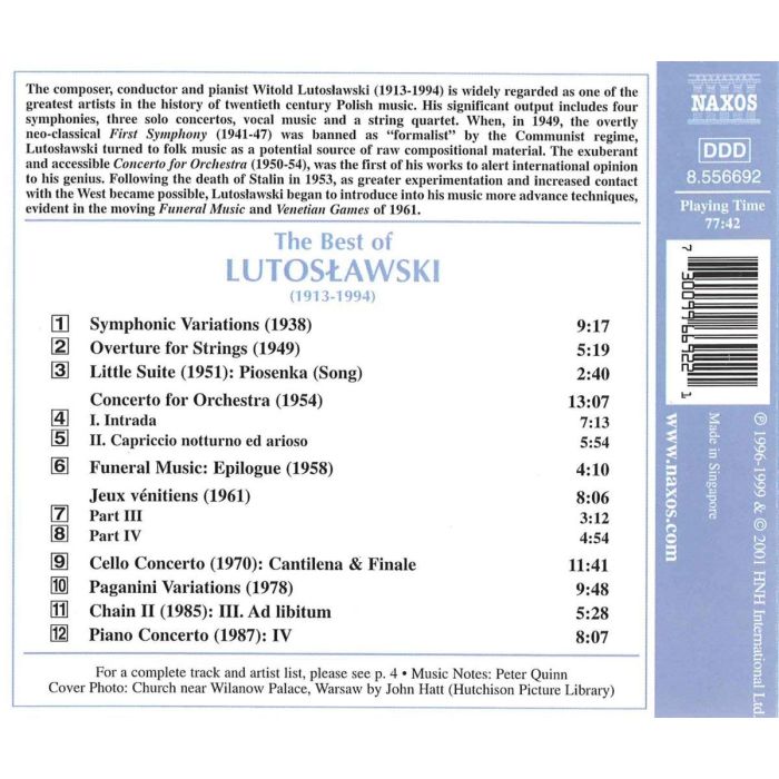 The Best of Lutosławski - slide-1