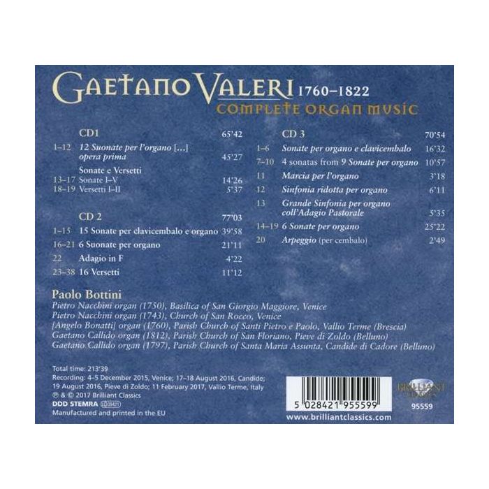 Valeri: Complete Organ Music - slide-1