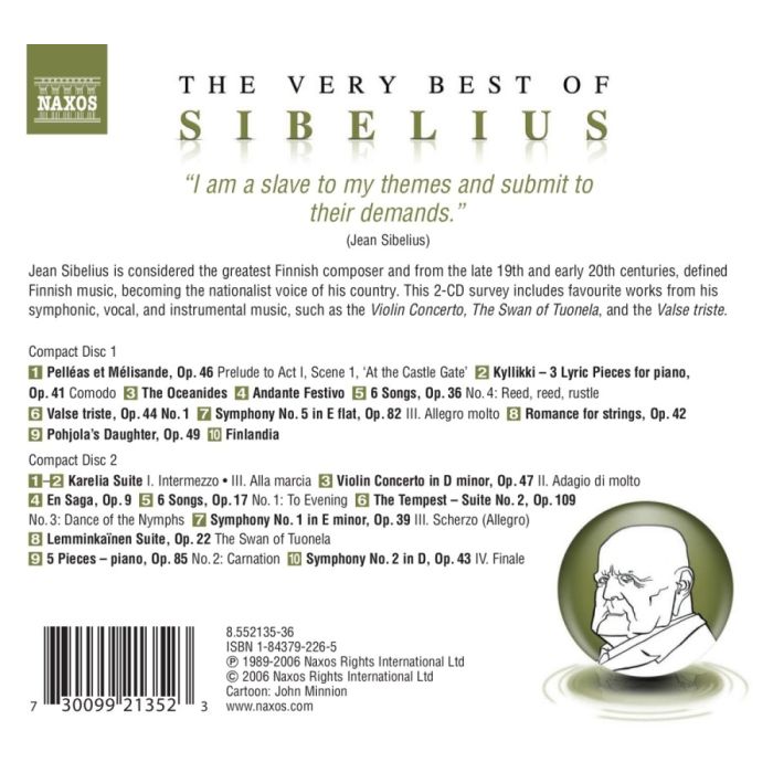THE VERY BEST OF SIBELIUS - slide-1