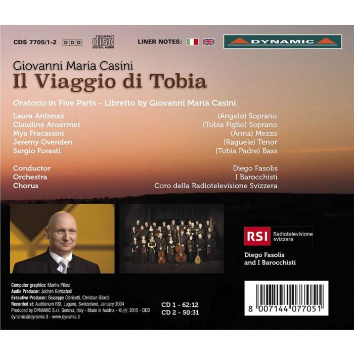 Casini: Il Viaggio di Tobia, Oratorio - slide-1