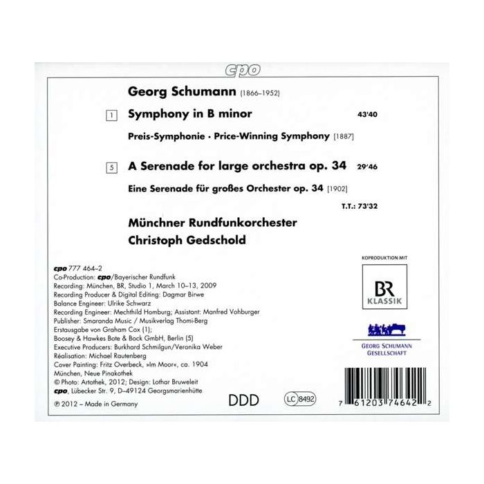 Schumann: Symphony in B minor, Serenade op. 34 - slide-1