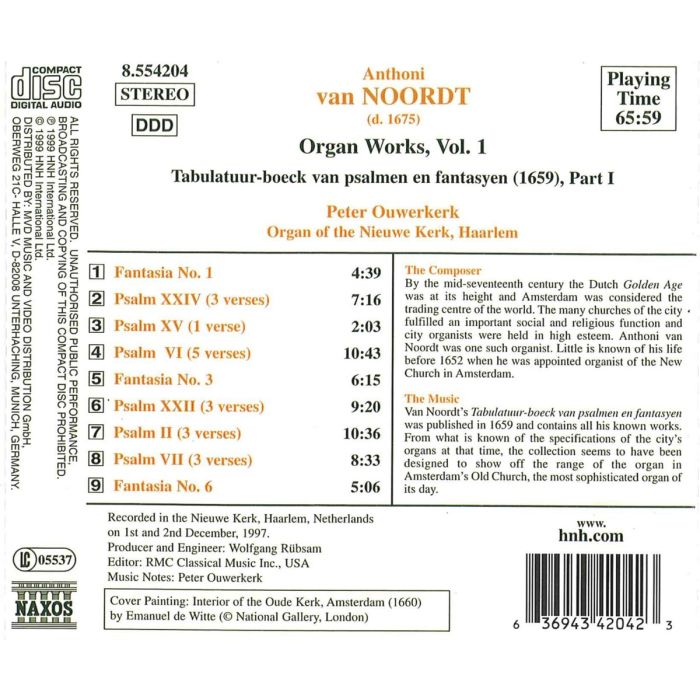 NOORDT: Organ Works vol. 1 - slide-1