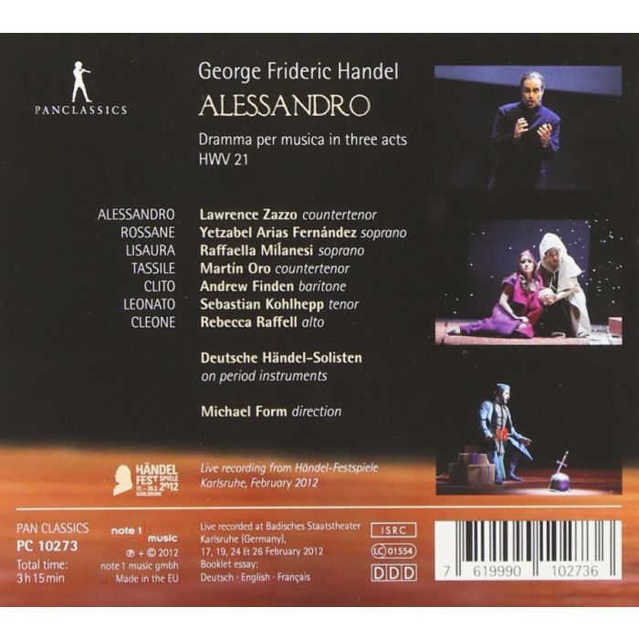 Handel: Alessandro - slide-1
