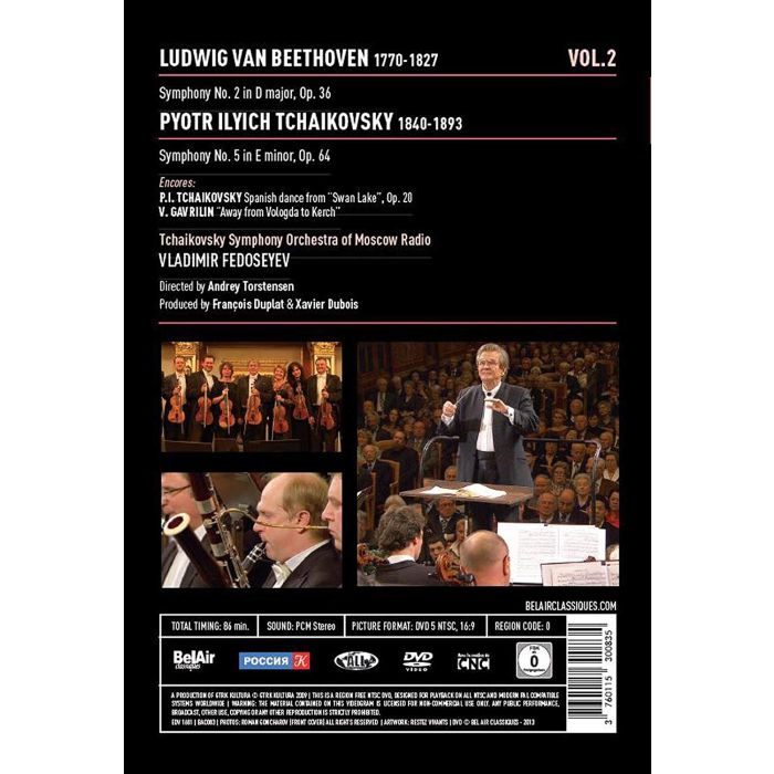 Beethoven: Symphony 2 / Vladimir Fedoseyev - slide-1
