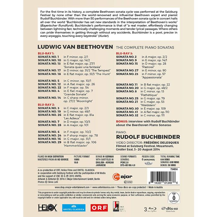 Beethoven: Compl. Piano Sonatas / R. Buchbinder - slide-1