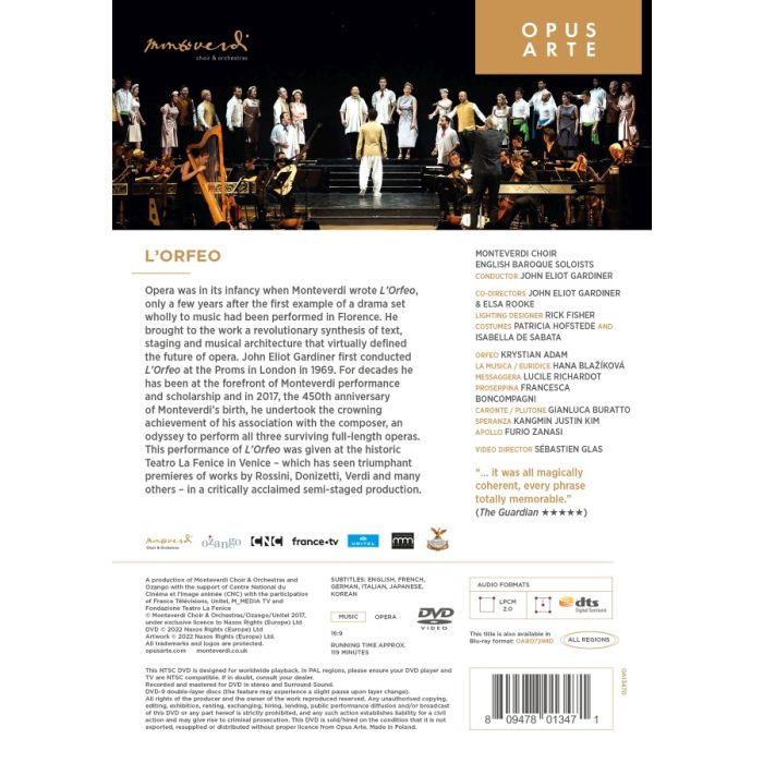 Monteverdi: L´Orfeo - slide-1