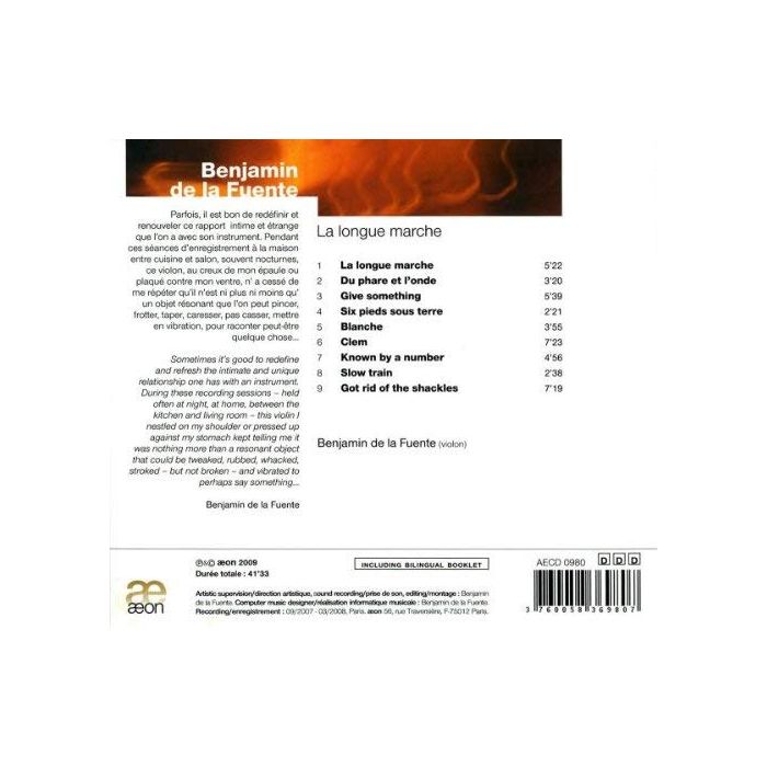 Fuente, Benjamin de la: La longue marche - slide-1