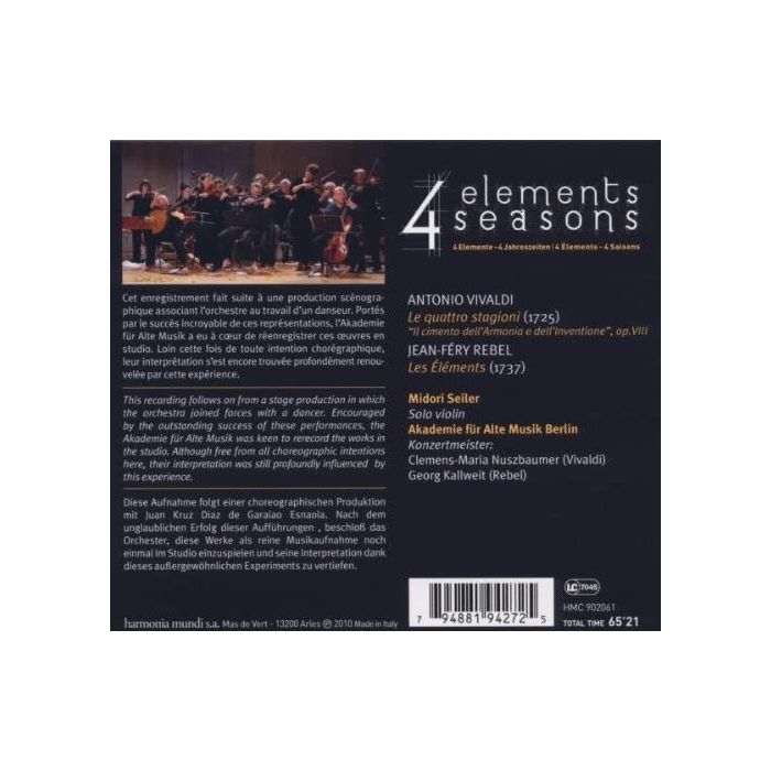 Vivaldi & Rebel: 4 elements, 4 seasons - slide-1