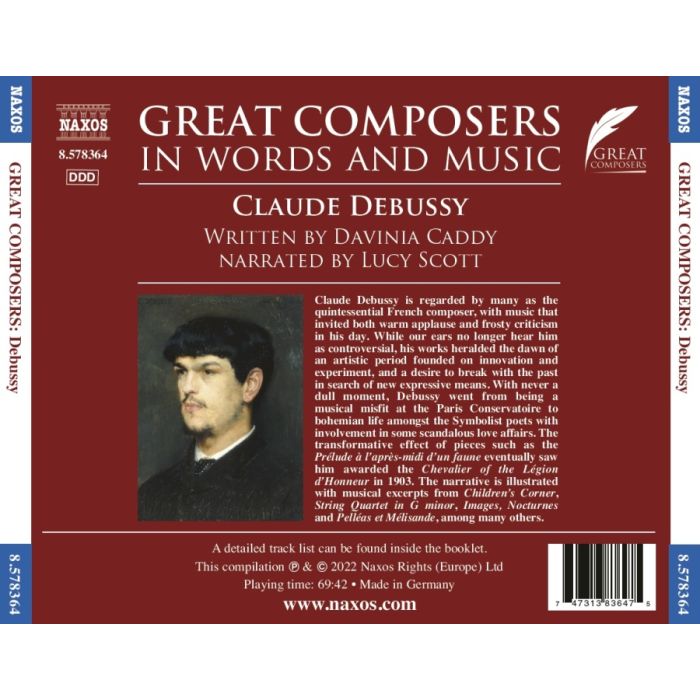 Great Composers in Words and Music - Debussy - slide-1