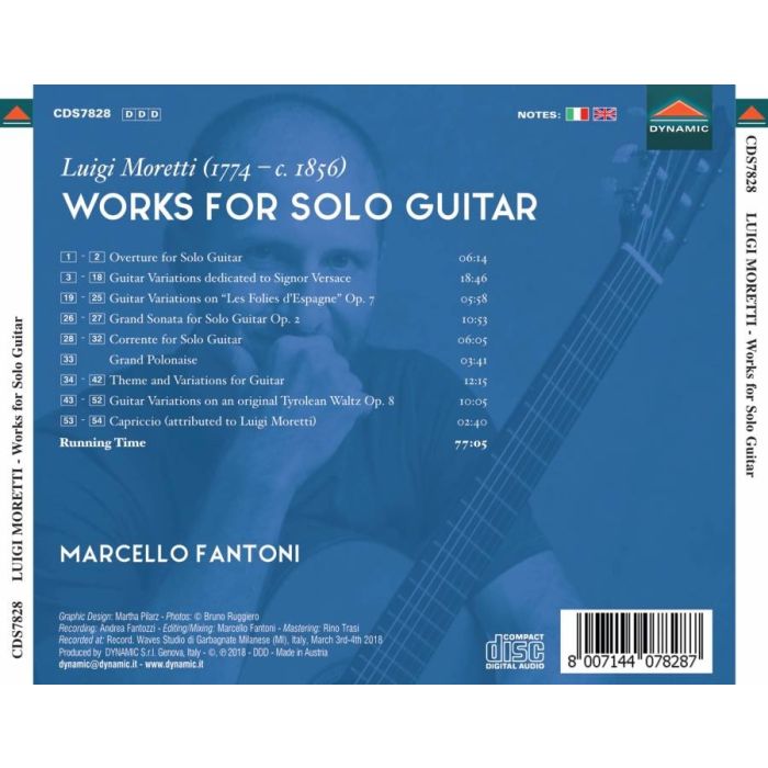 Moretti: Works for solo guitar - slide-1