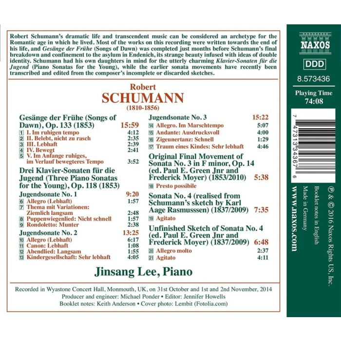 Schumann: Piano Sonatas for the Young - slide-1