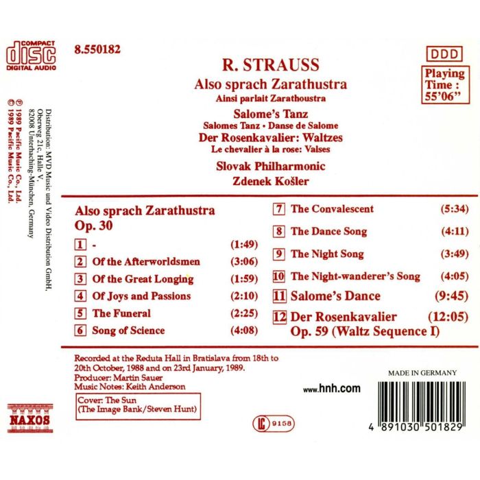 Strauss R.: Zarathustra - slide-1