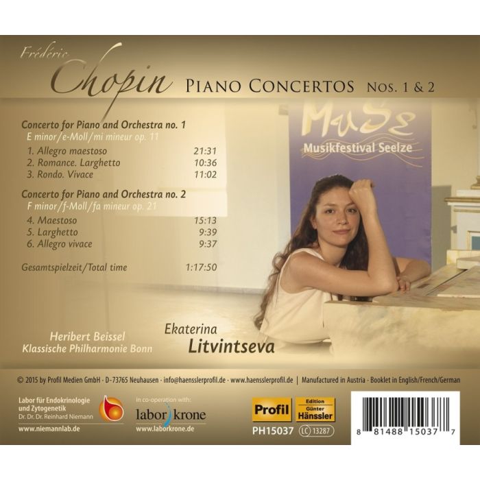 Chopin: Piano Concertos Nos. 1 & 2 - slide-1