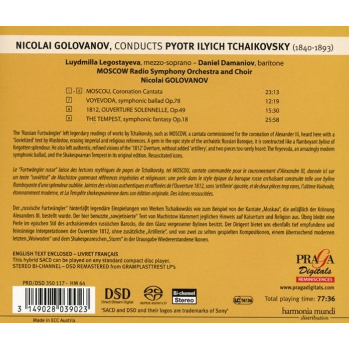 TCHAIKOVSKY Moscou Cantata - slide-1