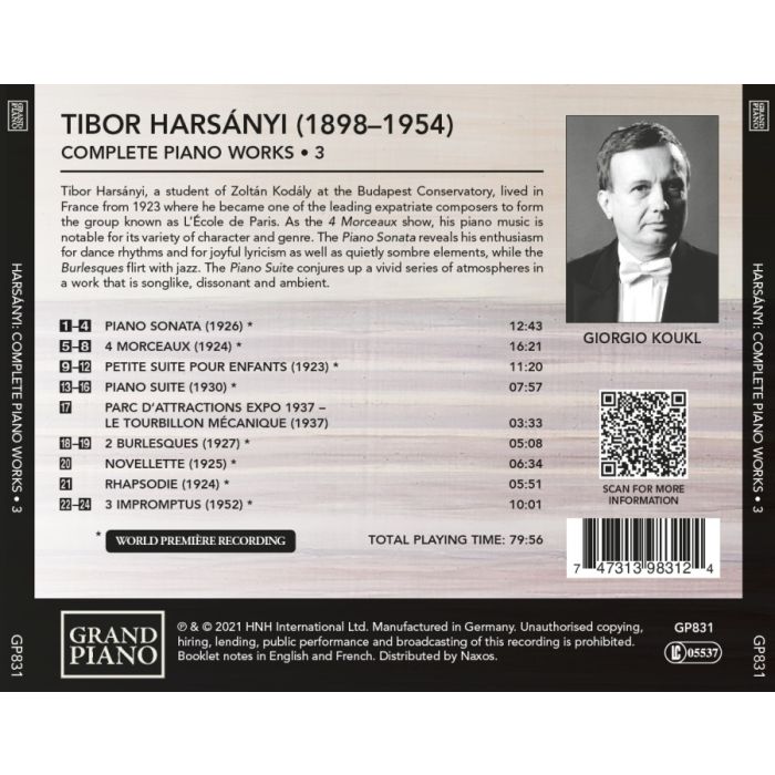 Harsányi: Complete Piano Works • 3 - slide-1