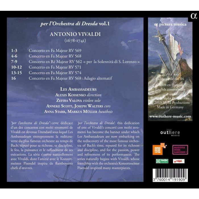 VIVALDI Concerti per l’Orchestra di Dresda - slide-1