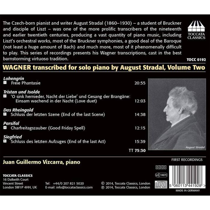 Wagner: Transcriptions for solo piano by August Stradal Vol. 2 - slide-1