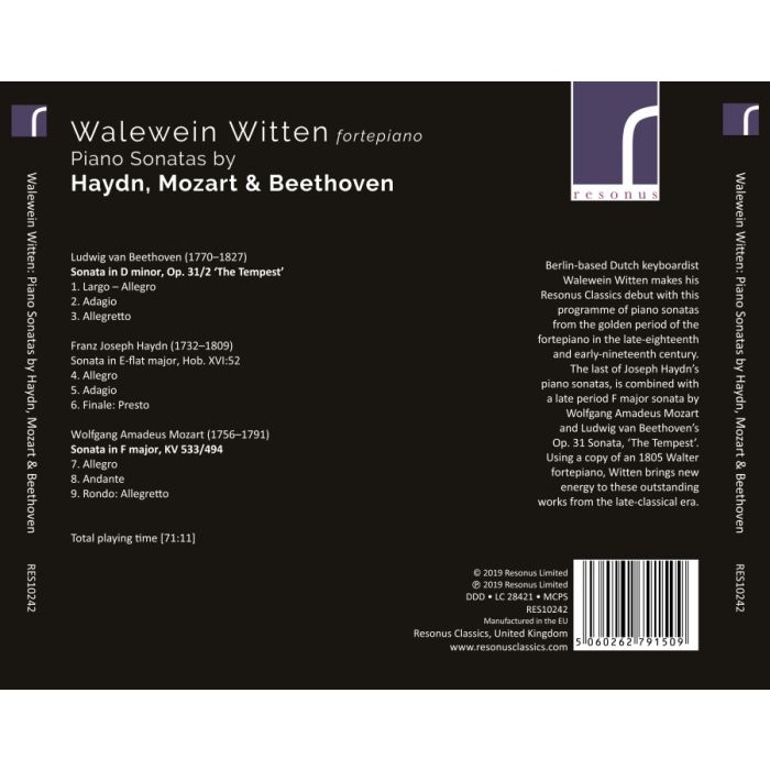 Piano Sonatas by Haydn, Mozart & Beethoven - slide-1
