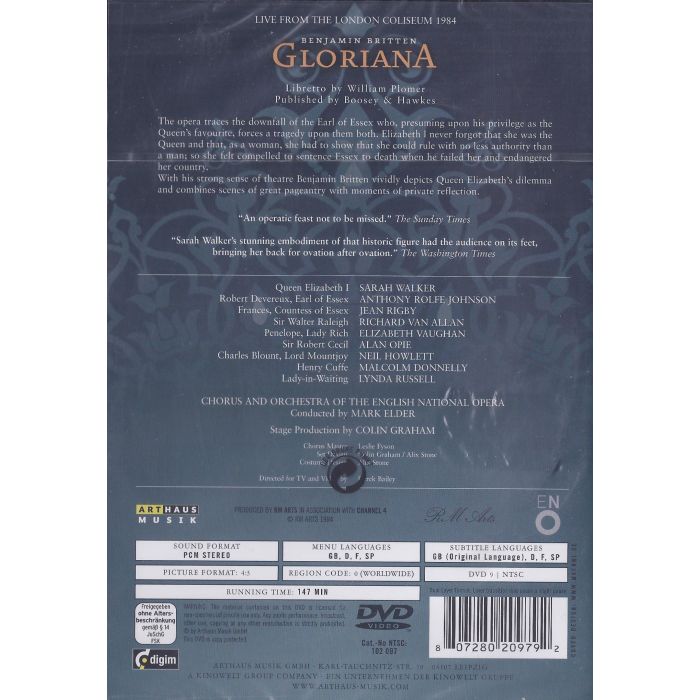 BRITTEN, B.: Gloriana - slide-1