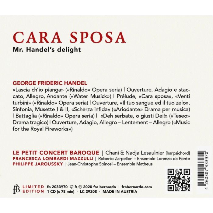 Cara sposa - Mr. Handel‘s delight - slide-1