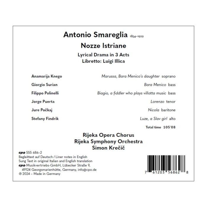 Smareglia: Nozze Istriane - slide-1