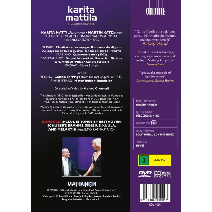 Karita Mattila - Helsinki Recital - slide-1