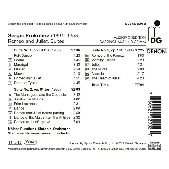 Prokofiev: Romeo & Juliet, Suites Nos. 1 – 3 - slide-1