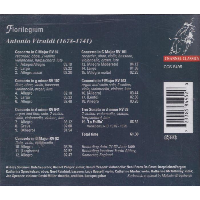 Vivaldi - Concerti for various instruments - slide-1