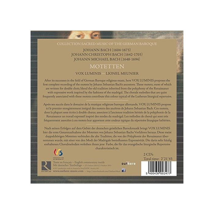 Bach, Johann; Johann-Christoph & Johann Michael: Motetten - slide-1