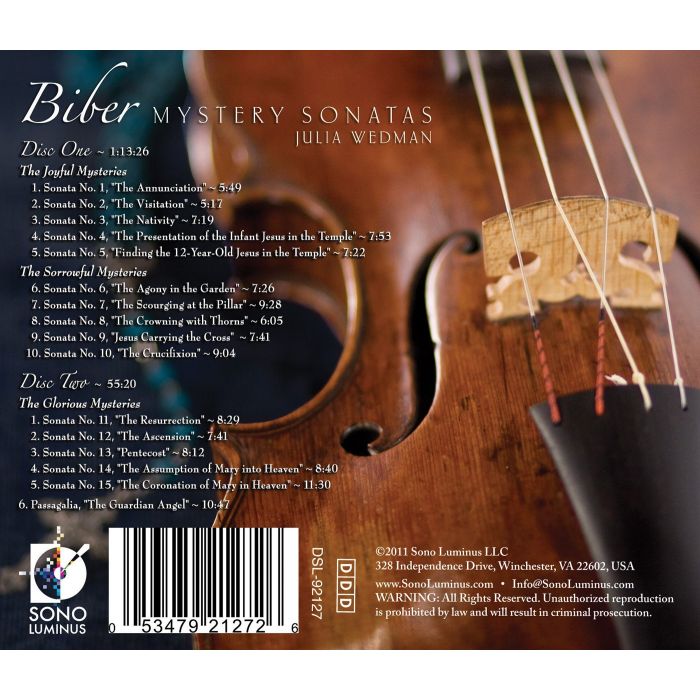 Biber: Mystery Sonatas (Sonaty Różańcowe) - slide-1