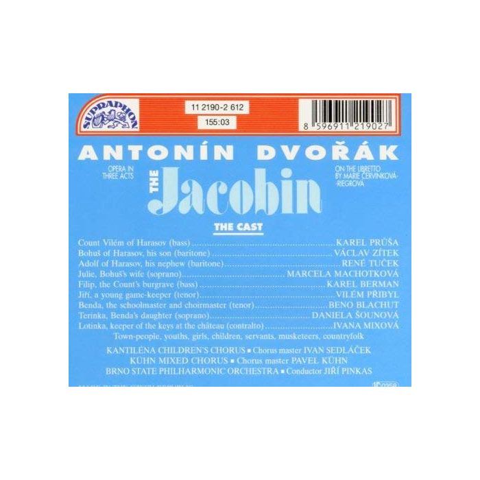 Dvorak: Jakobín - Opera in 3 Acts (2 CD) - slide-1