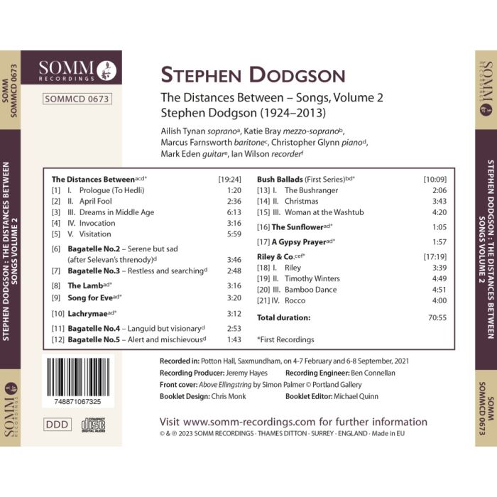 Dodgson: Songs Vol. 2 - slide-1