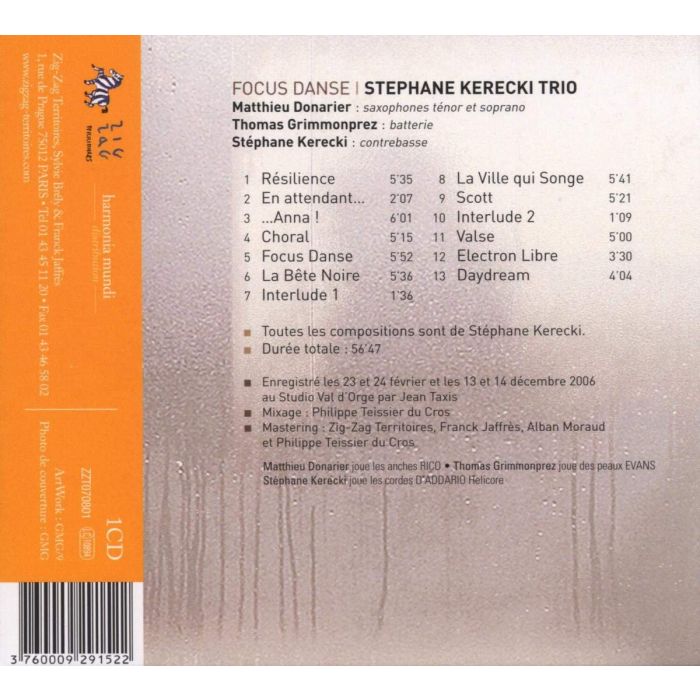 Stéphane Kerecki: Focus Dance - slide-1