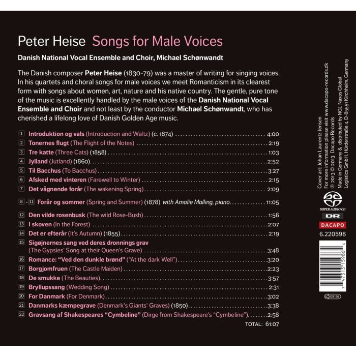 Heise: Songs for Male Voices - slide-1