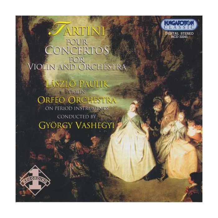 Tartini: 4 concertos for violin