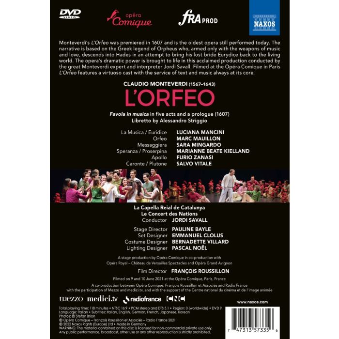 Monteverdi: L'Orfeo - slide-1