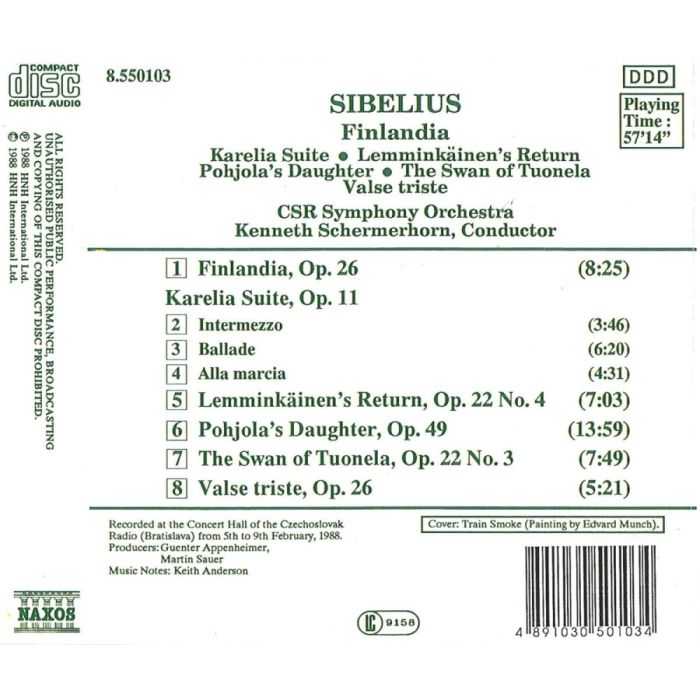 Sibelius: Finlandia, Karelia Suites - slide-1