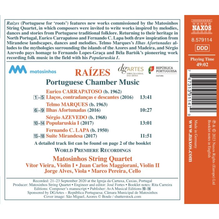 Raízes - Portuguese Chamber Music - slide-1